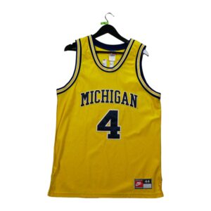 Maillot sans manches homme jaune Nike Equipe Michigan State QWE0184