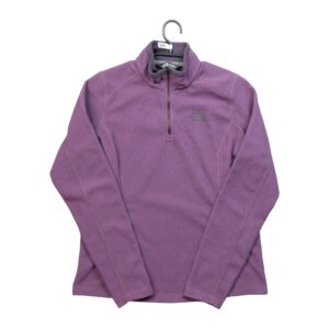 Pull polaires femme manches longues violet The North Face Col Montant QWE3771