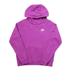 Sweat a capuche femme manches longues rose Nike Col Montant QWE3117