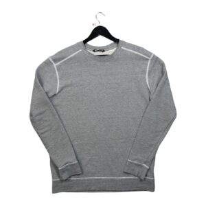 Sweat homme manches longues gris The North Face Col Rond QWE3611