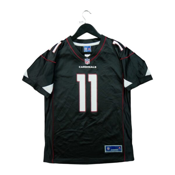 Maillot manches courtes enfant noir NFL Team Apparel Equipe Arizona Cardinals QWE3483