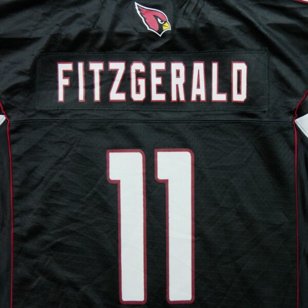 Maillot manches courtes enfant noir NFL Team Apparel Equipe Arizona Cardinals QWE3483