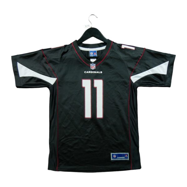 Maillot manches courtes enfant noir NFL Team Apparel Equipe Arizona Cardinals QWE3483