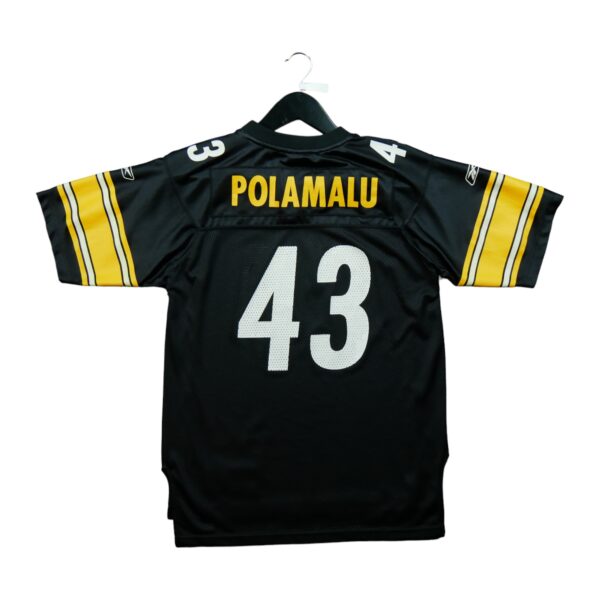 Maillot manches courtes enfant noir Reebok Equipe Pittsburgh Steelers QWE3426