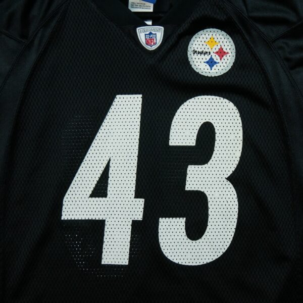 Maillot manches courtes enfant noir Reebok Equipe Pittsburgh Steelers QWE3426