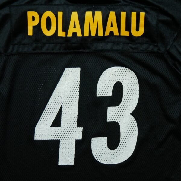 Maillot manches courtes enfant noir Reebok Equipe Pittsburgh Steelers QWE3426