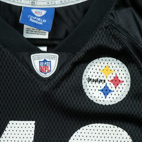 Maillot manches courtes enfant noir Reebok Equipe Pittsburgh Steelers QWE3426