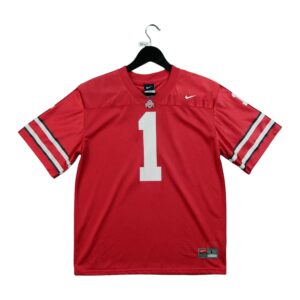 Maillot manches courtes enfant rouge Nike Equipe Ohio State QWE3606