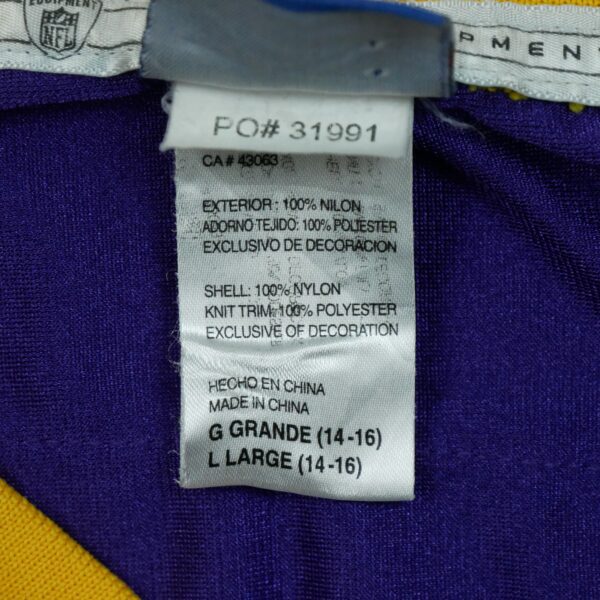 Maillot manches courtes enfant violet Reebok Equipe Minnesota Vikings QWE0450