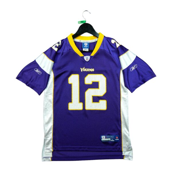 Maillot manches courtes enfant violet Reebok Equipe Minnesota Vikings QWE0450