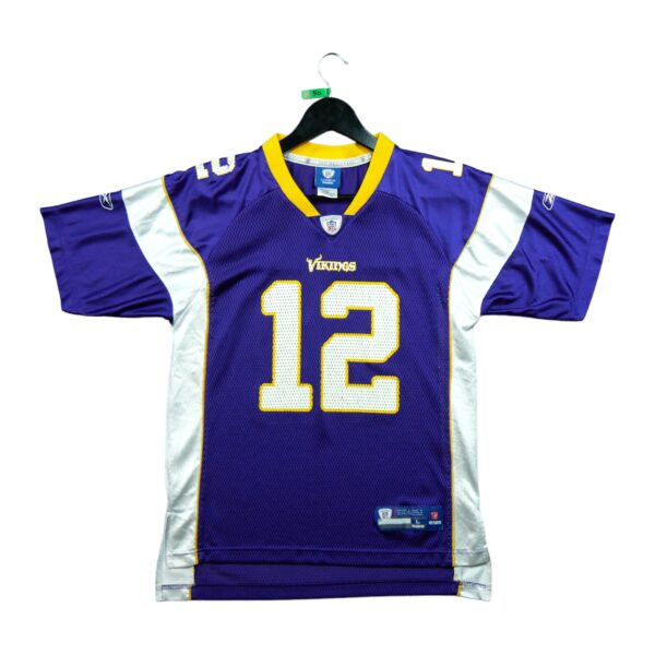 Maillot manches courtes enfant violet Reebok Equipe Minnesota Vikings QWE0450