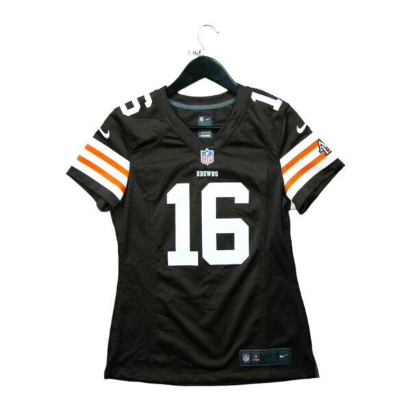 Maillot manches courtes femme marron Nike Equipe Cleveland Browns QWE3148