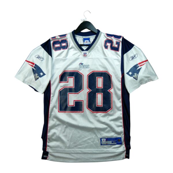 Maillot manches courtes homme blanc Reebok Equipe New England Patriots QWE3294