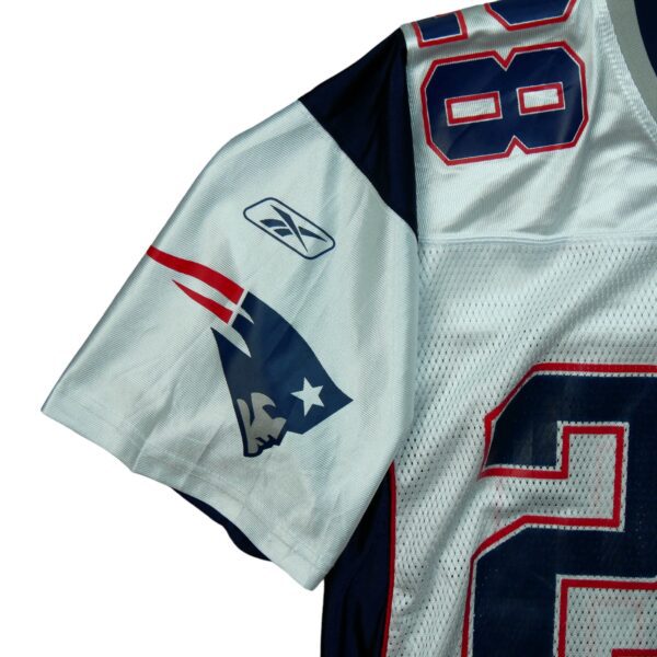 Maillot manches courtes homme blanc Reebok Equipe New England Patriots QWE3294