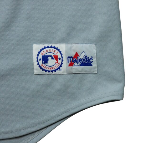 Maillot manches courtes homme gris Majestic Equipe Dodgers de Los Angeles QWE0569