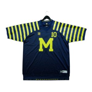 Maillot manches courtes homme marine Adidas Equipe Michigan State QWE3438