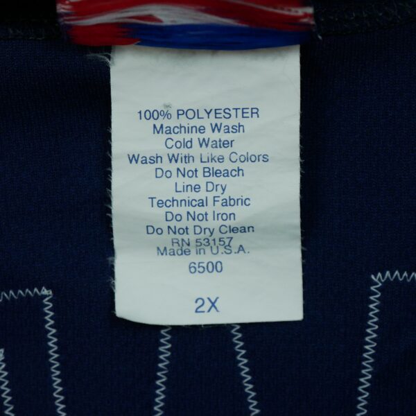 Maillot manches courtes homme marine Majestic Equipe Nationals de Washington QWE3226