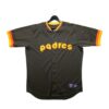 Maillot manches courtes homme marron Majestic Equipe Padres de San Diego QWE3711