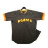 Maillot manches courtes homme marron Majestic Equipe Padres de San Diego QWE3711
