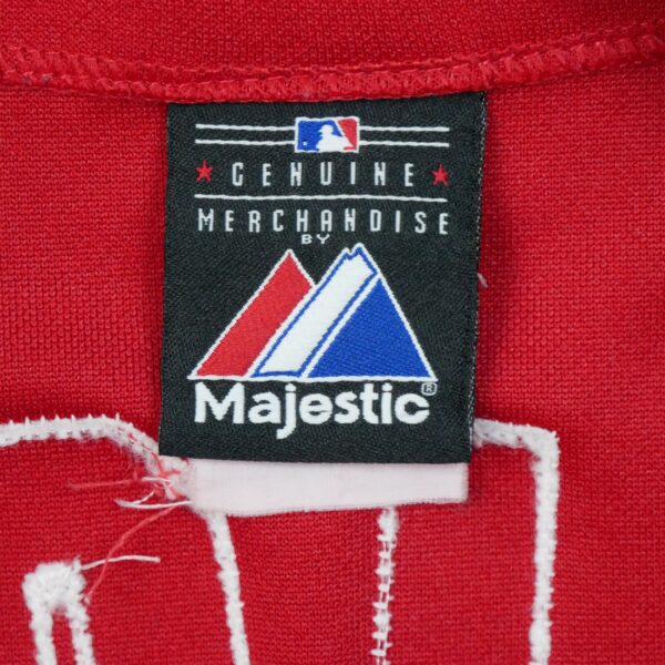 Maillot manches courtes homme rouge Majestic Equipe Angels de Los Angeles
