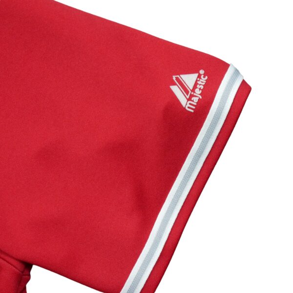 Maillot manches courtes homme rouge Majestic Equipe Angels de Los Angeles
