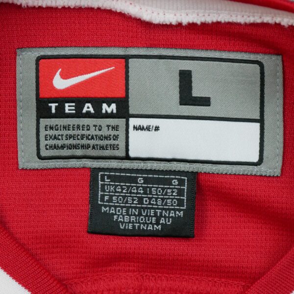 Maillot manches longues homme rouge Nike QWE0269