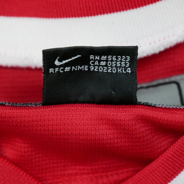 Maillot manches longues homme rouge Nike QWE0269