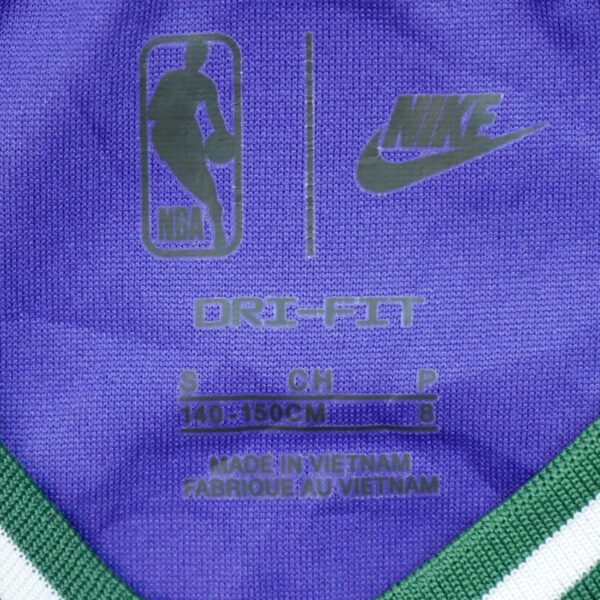 Maillot sans manches enfant violet Nike Equipe Bucks de Milwaukee QWE3268