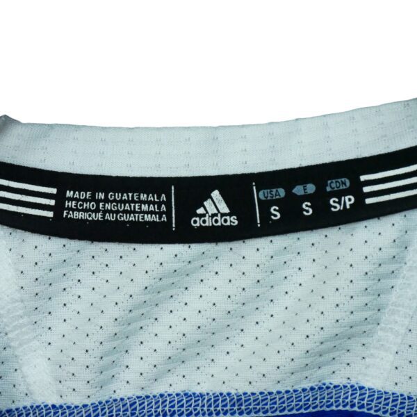 Maillot sans manches homme bleu Adidas QWE3439