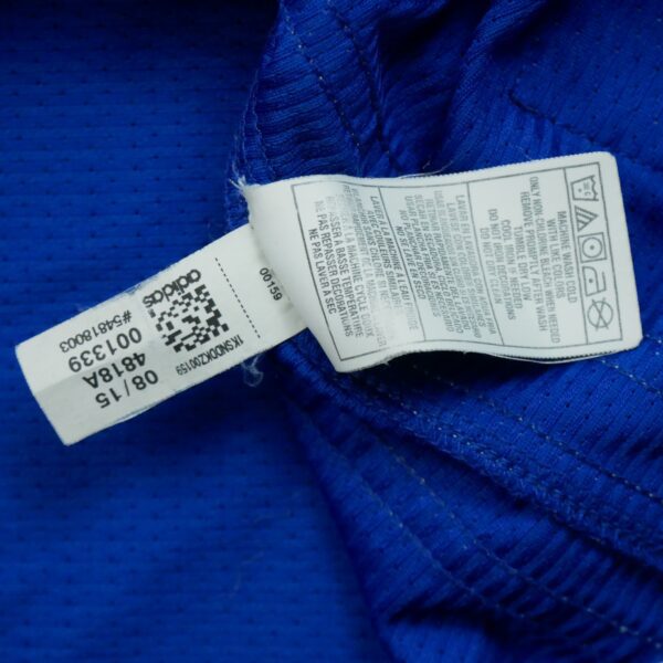 Maillot sans manches homme bleu Adidas QWE3439