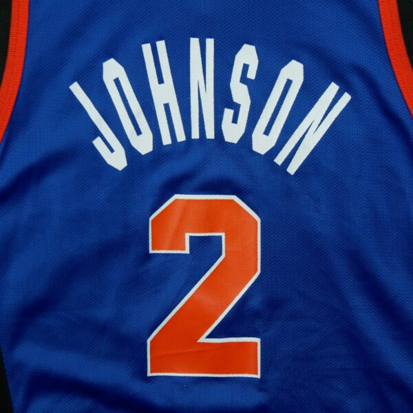 Maillot sans manches homme bleu Champion Equipe Knicks de New York QWE3523