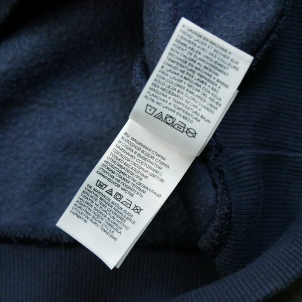 Sweat a capuche femme manches longues marine The North Face Motif imprime Col Rond QWE3305