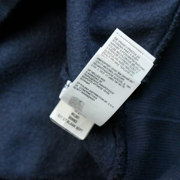 Sweat a capuche femme manches longues marine The North Face Motif imprime Col Rond QWE3305