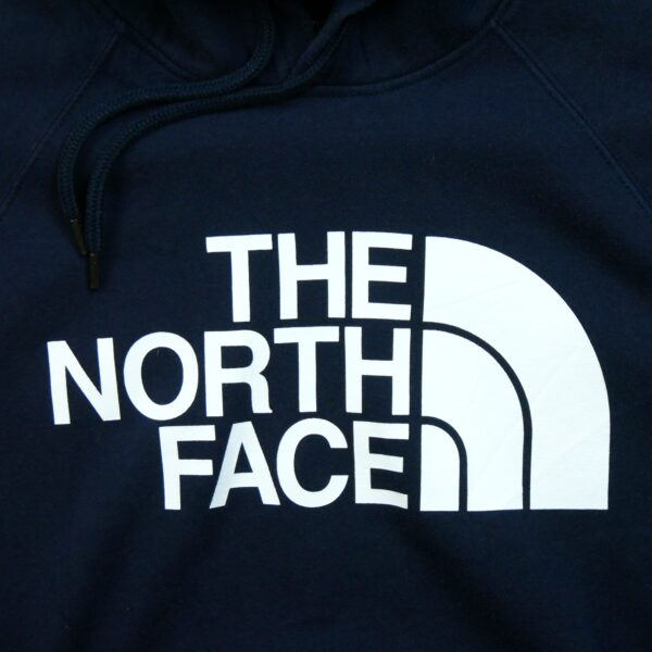 Sweat a capuche femme manches longues marine The North Face Motif imprime Col Rond QWE3305