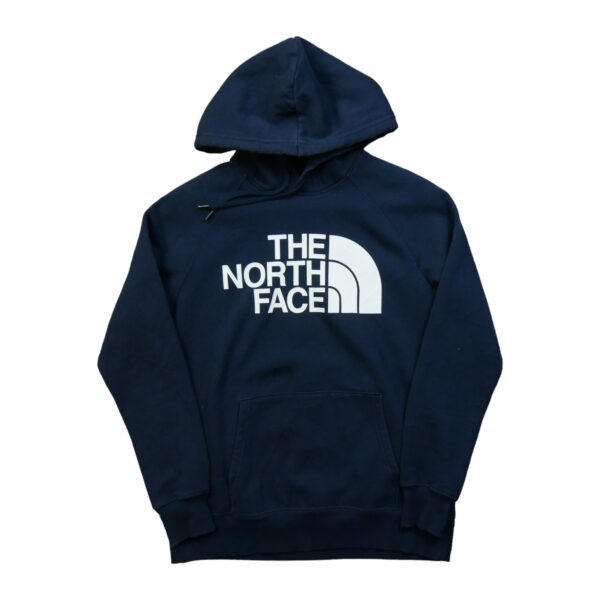 Sweat a capuche femme manches longues marine The North Face Motif imprime Col Rond QWE3305