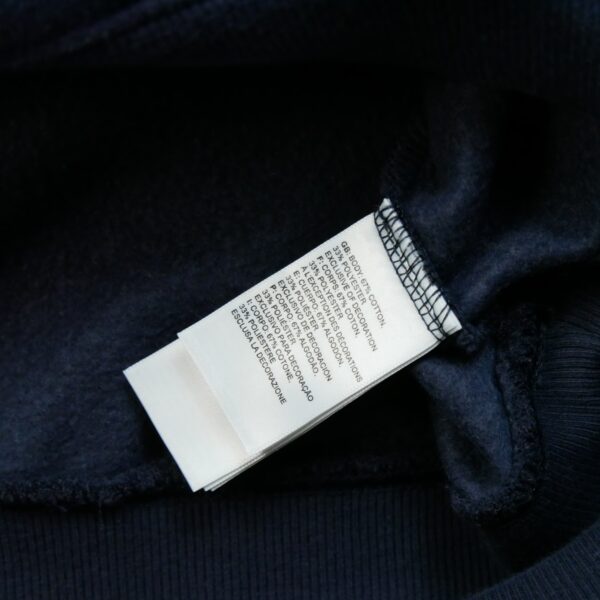 Sweat a capuche femme manches longues marine The North Face Motif imprime Col Rond QWE3305
