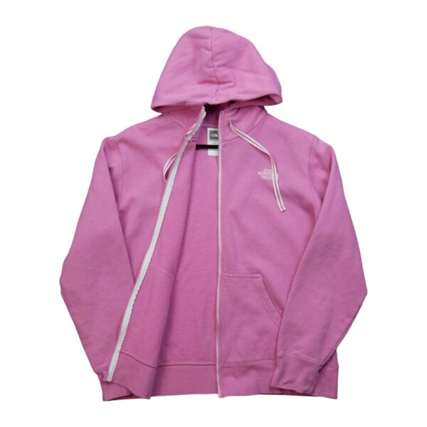 Sweat a capuche femme manches longues rose The North Face Col Montant QWE0566