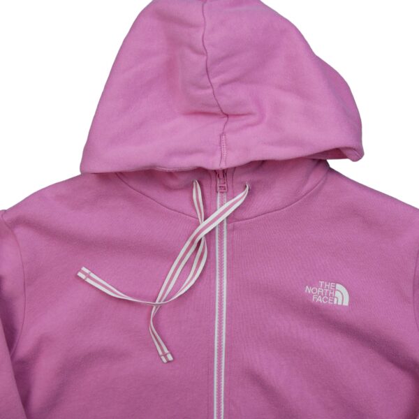 Sweat a capuche femme manches longues rose The North Face Col Montant QWE0566