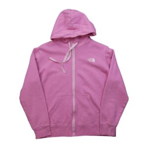 Sweat a capuche femme manches longues rose The North Face Col Montant QWE0566