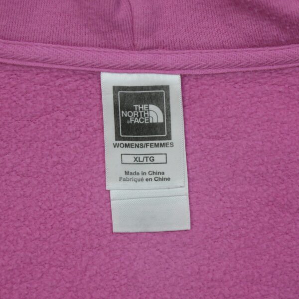 Sweat a capuche femme manches longues rose The North Face Col Montant QWE0566