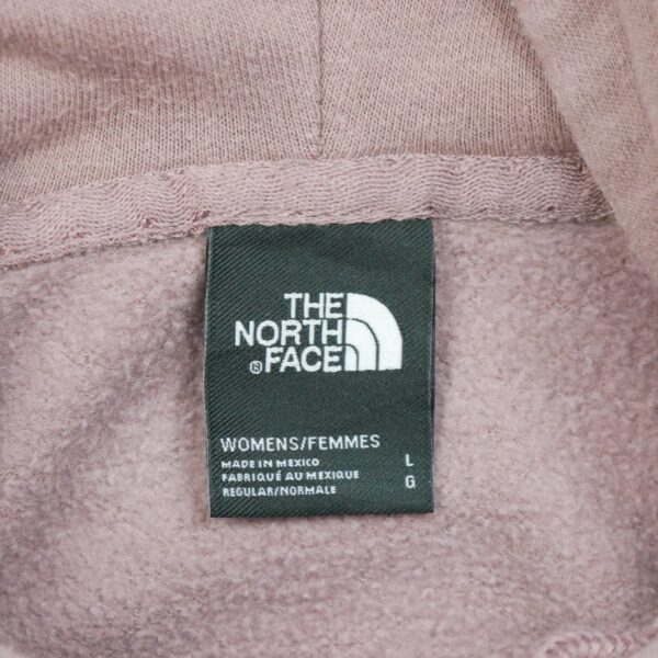 Sweat a capuche femme manches longues rose The North Face Col Rond QWE0579