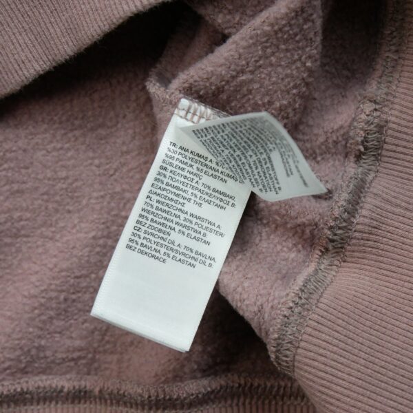 Sweat a capuche femme manches longues rose The North Face Col Rond QWE0579