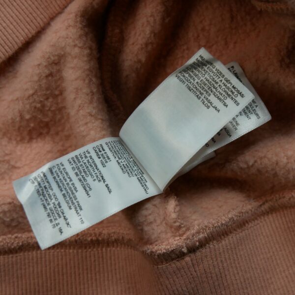 Sweat a capuche femme manches longues rose The North Face Motif imprime Col Rond QWE3600