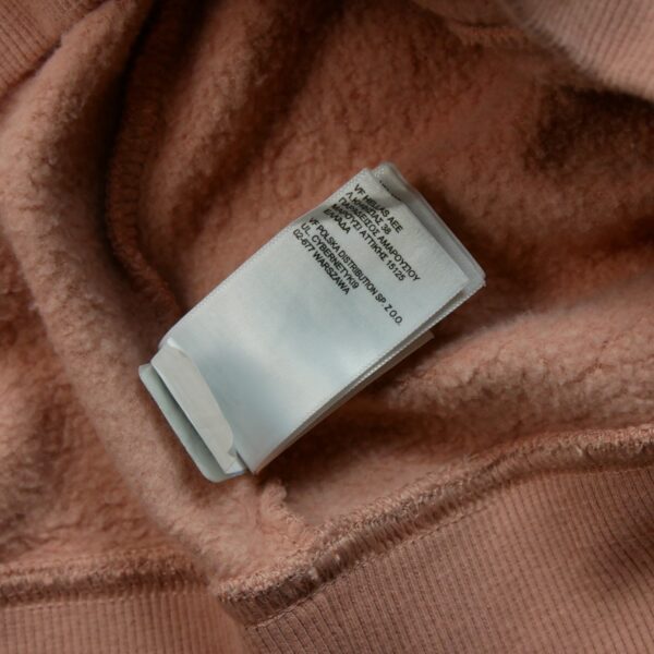 Sweat a capuche femme manches longues rose The North Face Motif imprime Col Rond QWE3600