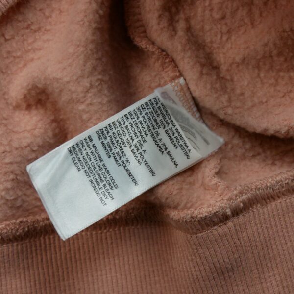 Sweat a capuche femme manches longues rose The North Face Motif imprime Col Rond QWE3600
