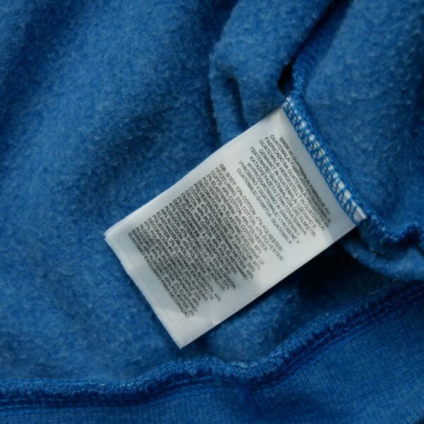 Sweat a capuche homme manches longues bleu The North Face Col Rond QWE3847