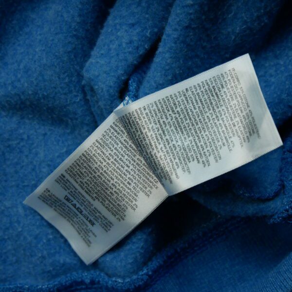 Sweat a capuche homme manches longues bleu The North Face Col Rond QWE3847