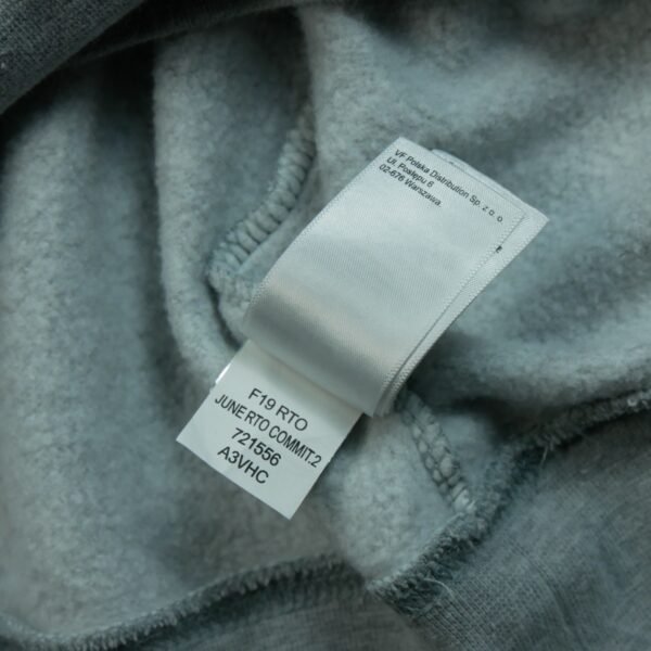 Sweat a capuche homme manches longues gris The North Face Motif imprime Col Rond QWE3361