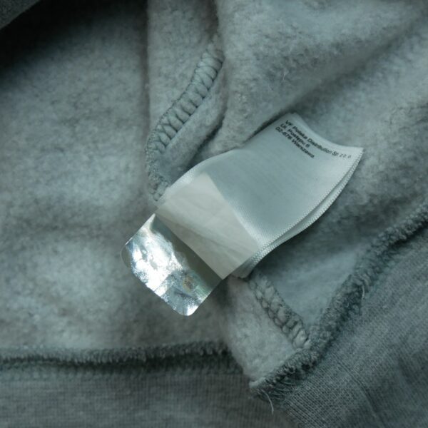 Sweat a capuche homme manches longues gris The North Face Motif imprime Col Rond QWE3361