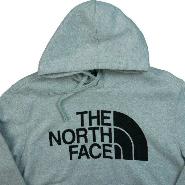 Sweat a capuche homme manches longues gris The North Face Motif imprime Col Rond QWE3361